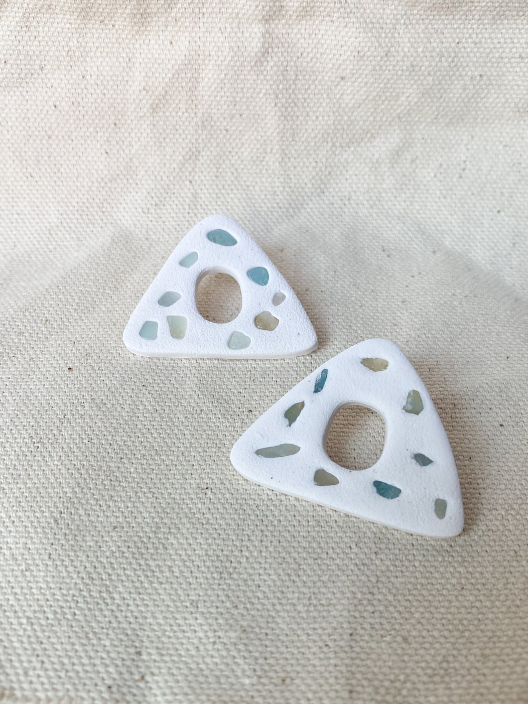 Oceana Triangle Studs